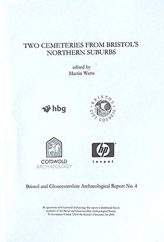Two Cemeteries from Bristol's Northern Suburbs