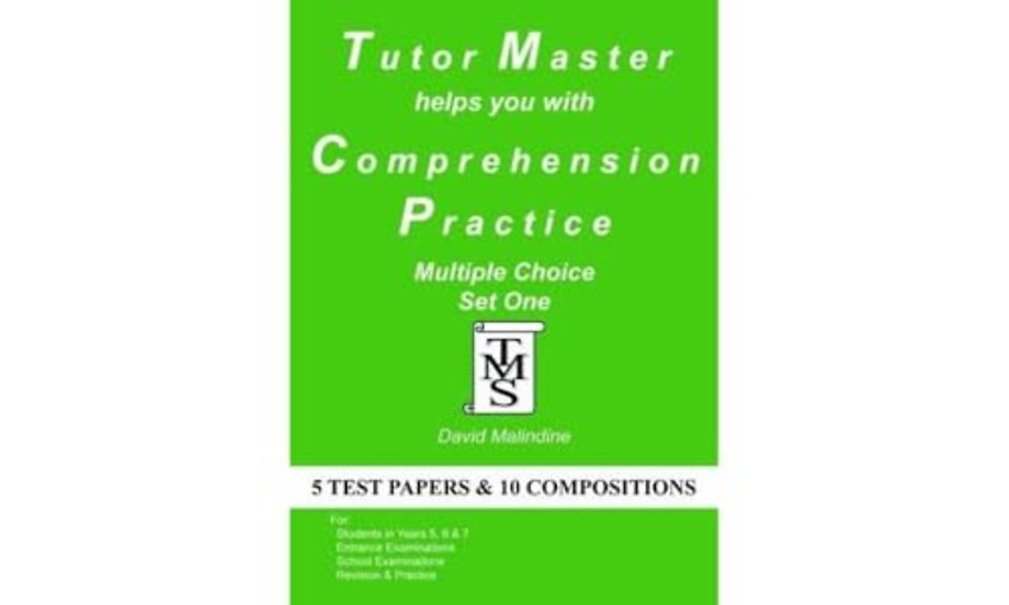 Tutor Master Helps You with Comprehension Practice