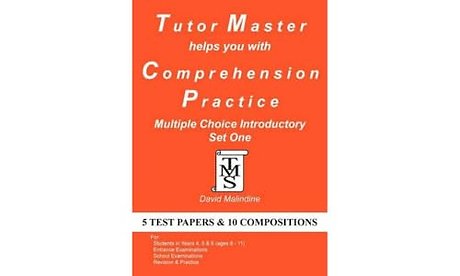 Tutor Master Helps You with Comprehension Practice - Multiple Choice Introductory Set One