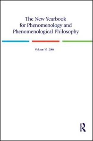 New Yearbook for Phenomenology and Phenomenological Philosophy