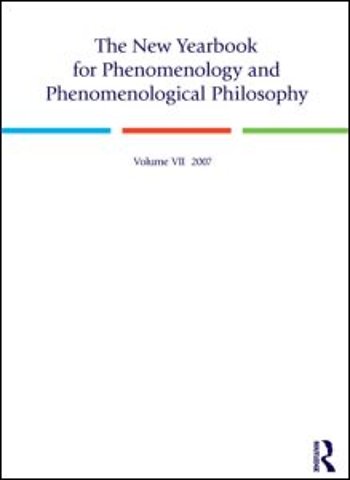 New Yearbook for Phenomenology and Phenomenological Philosophy