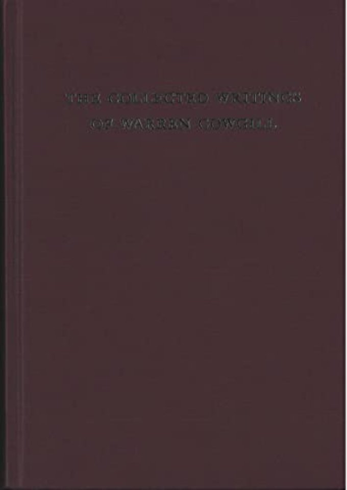 The Collected Writings of Warren Cowgill
