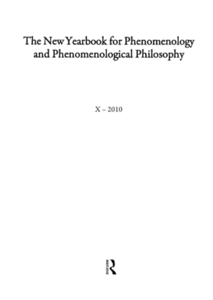 New Yearbook for Phenomenology and Phenomenological Philosophy