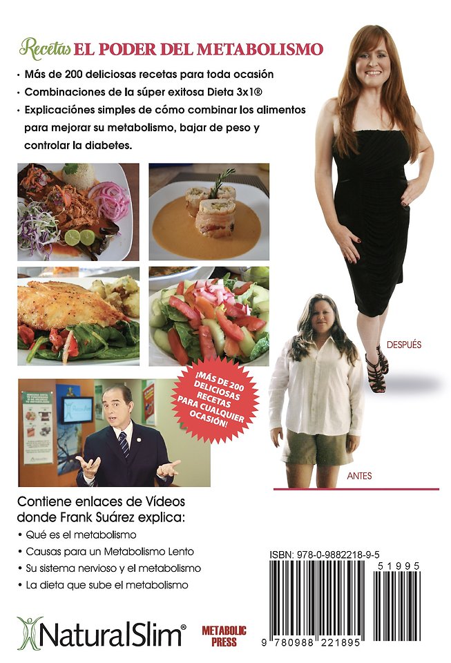 Recetas El Poder del Metabolismo