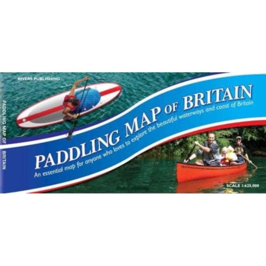 Paddling Map of Britain - Third Edition 2022