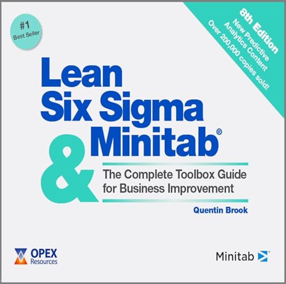 LEAN SIX SIGMA & MINITAB – Edition 8 (English, Updated to Minitab 22)