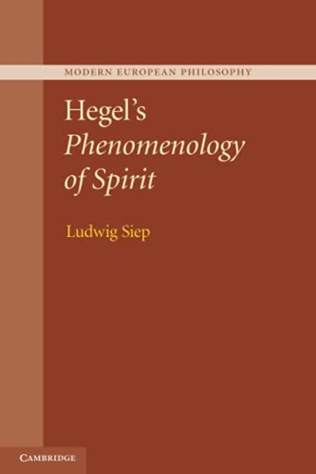 Hegel's Phenomenology of Spirit