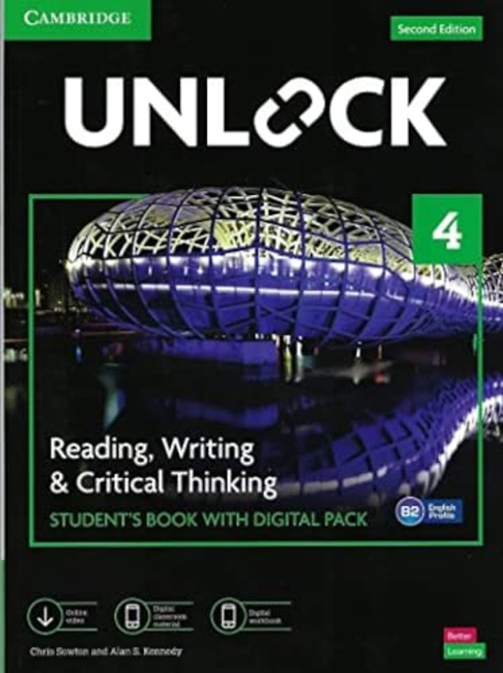 Unlock Level 4 Reading, Writing and Critical Thinking Student's Book with Digital Pack
