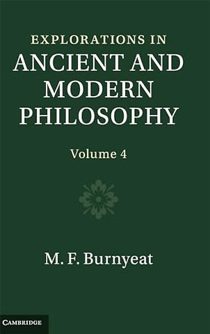 Explorations in Ancient and Modern Philosophy: Volume 4
