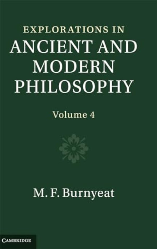 Explorations in Ancient and Modern Philosophy: Volume 4