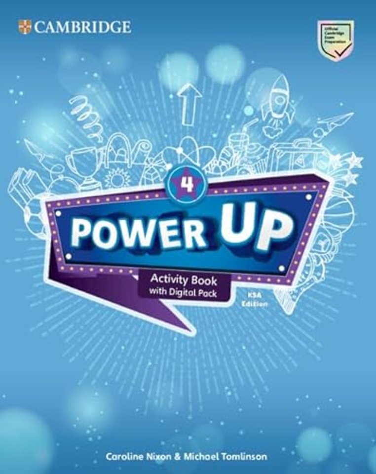 Power Up Level 4 Activity Book with Online Resources and Home Booklet KSA Edition