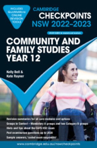 Cambridge Checkpoints NSW Community and Family Studies Year 12 2022–2023
