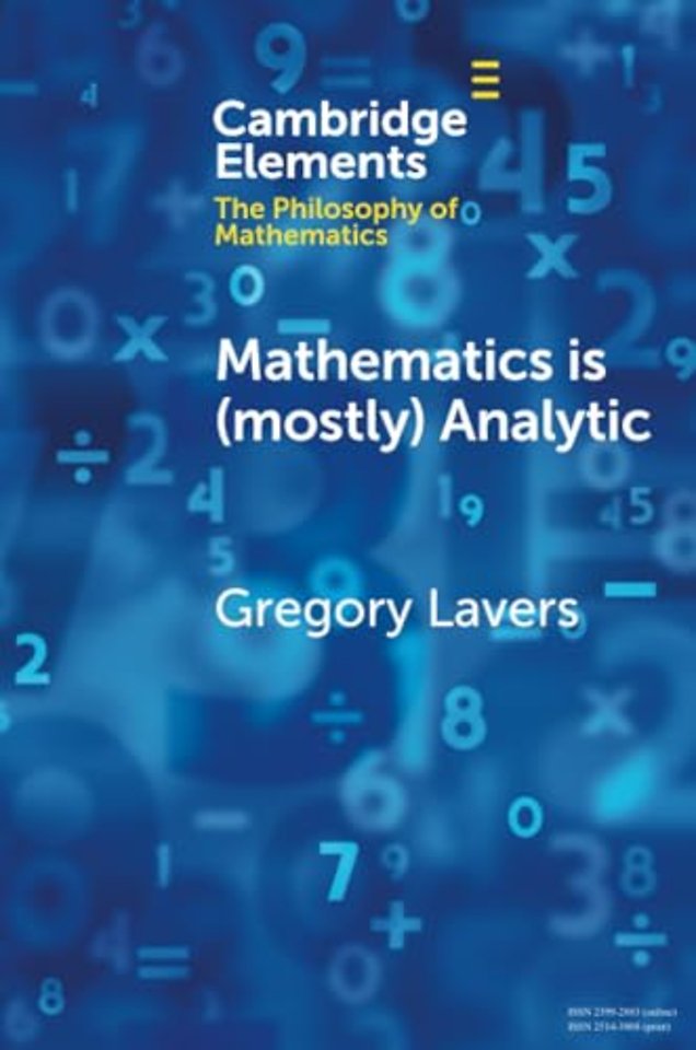 Mathematics is (mostly) Analytic