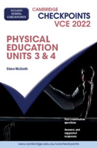 Cambridge Checkpoints VCE Physical Education Units 3&4 2022