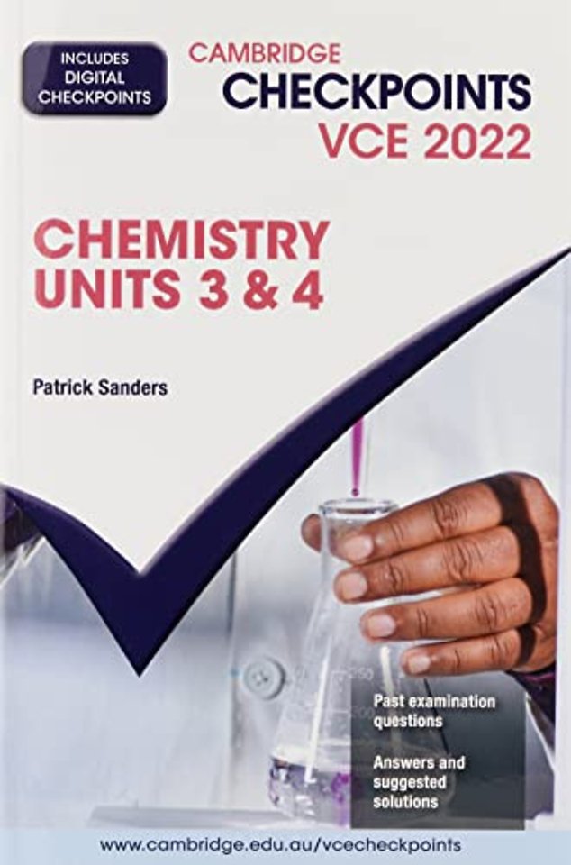 Cambridge Checkpoints VCE Chemistry Units 3&4 2022