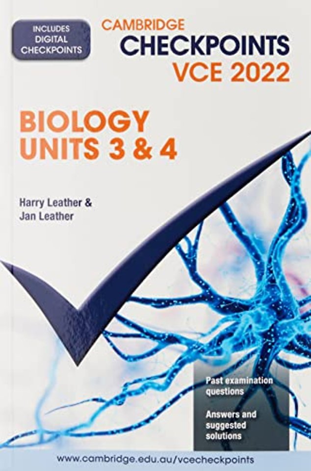 Cambridge Checkpoints VCE Biology Units 3&4 2022