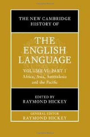 The New Cambridge History of the English Language: Volume 6, Part 1
