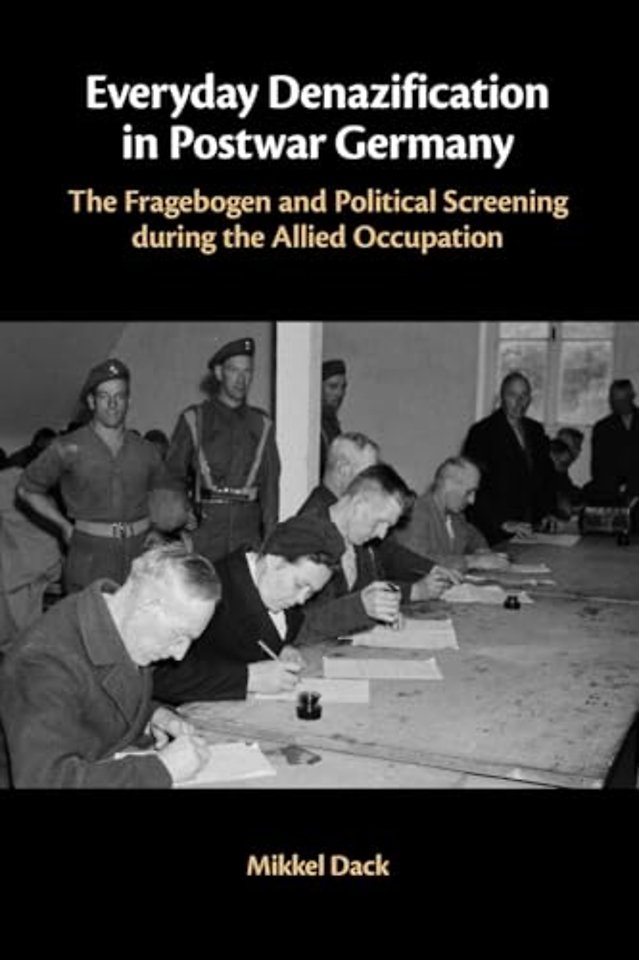 Everyday Denazification in Postwar Germany