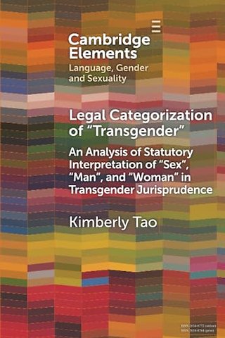 Legal Categorization of 'Transgender'