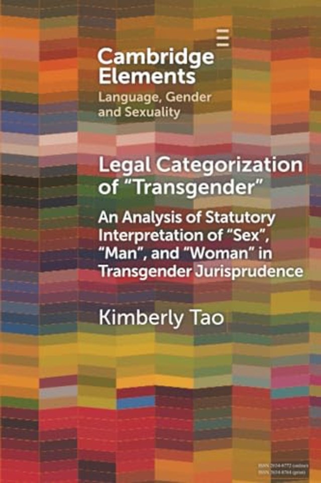 Legal Categorization of 'Transgender'