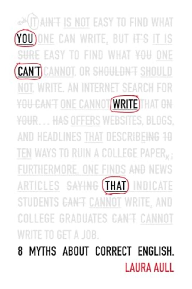 You Can't Write That