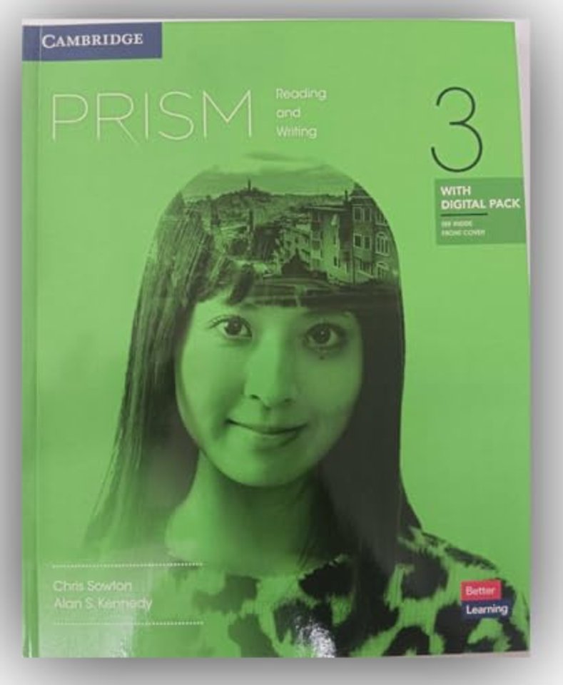 Prism Level 3 Reading and Writing Student's Book with Digital Pack