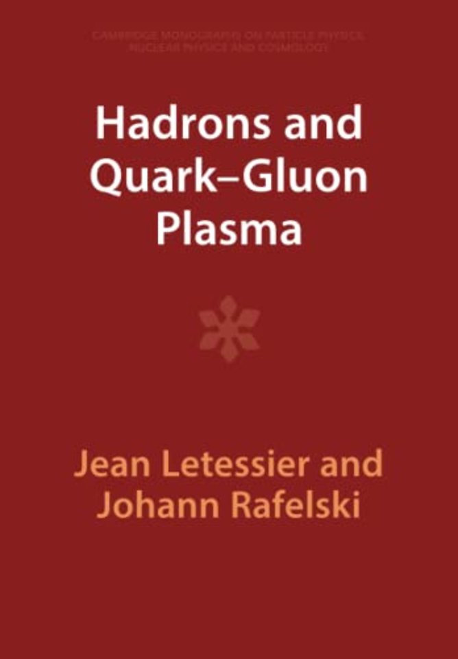 Hadrons and Quark–Gluon Plasma