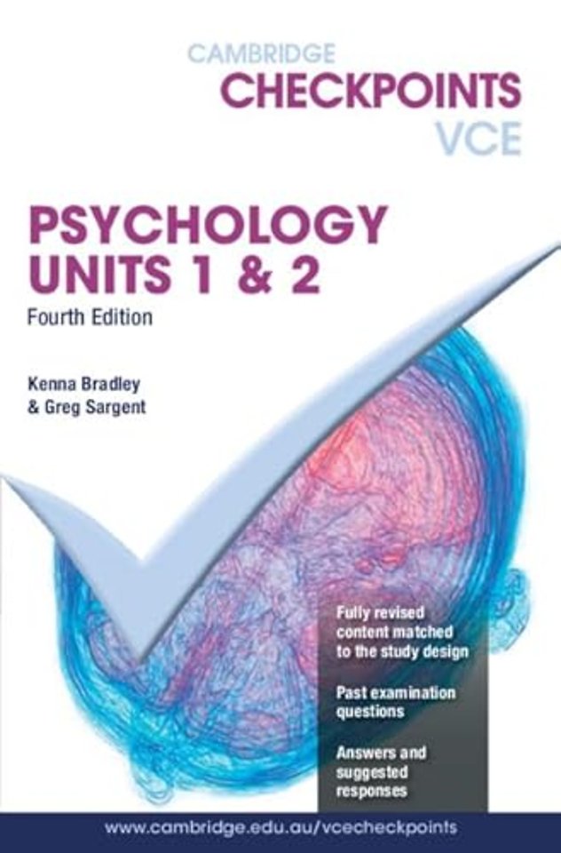 Cambridge Checkpoints VCE Psychology Units 1&2