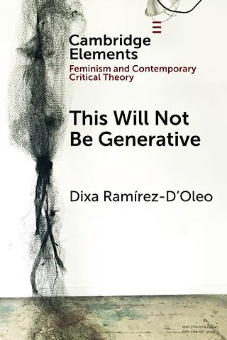 This Will Not Be Generative