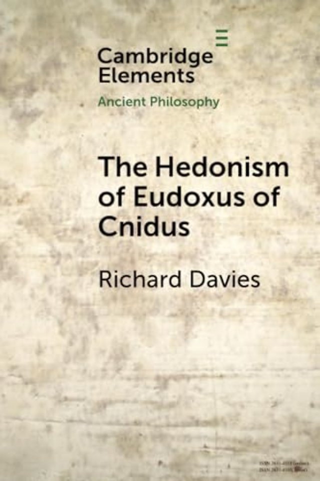 The Hedonism of Eudoxus of Cnidus