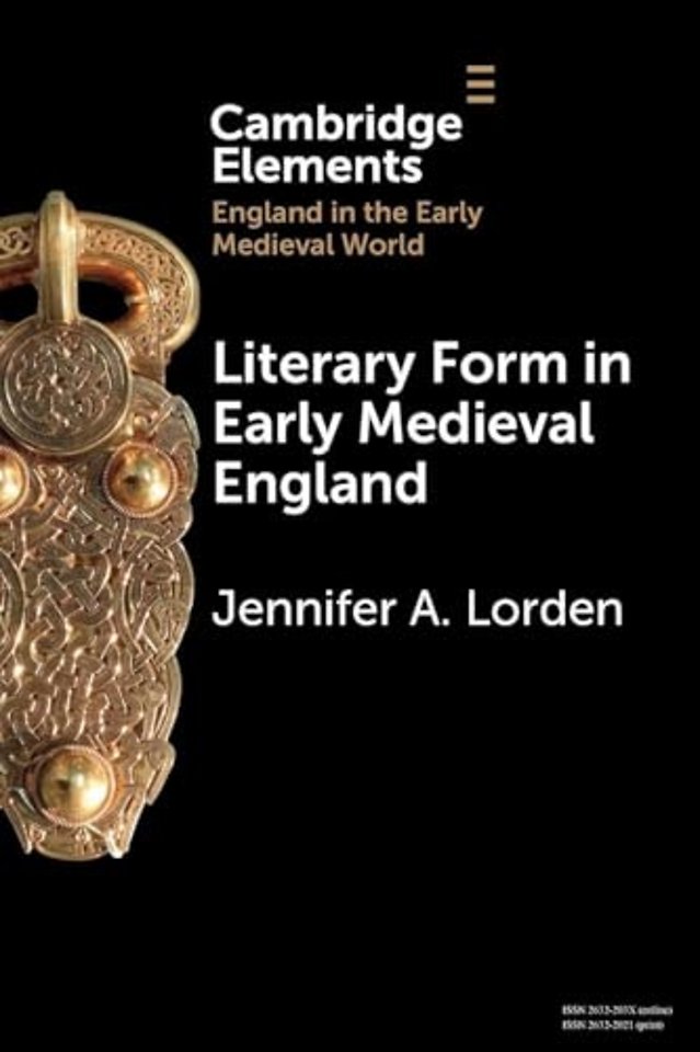 Literary Form in Early Medieval England