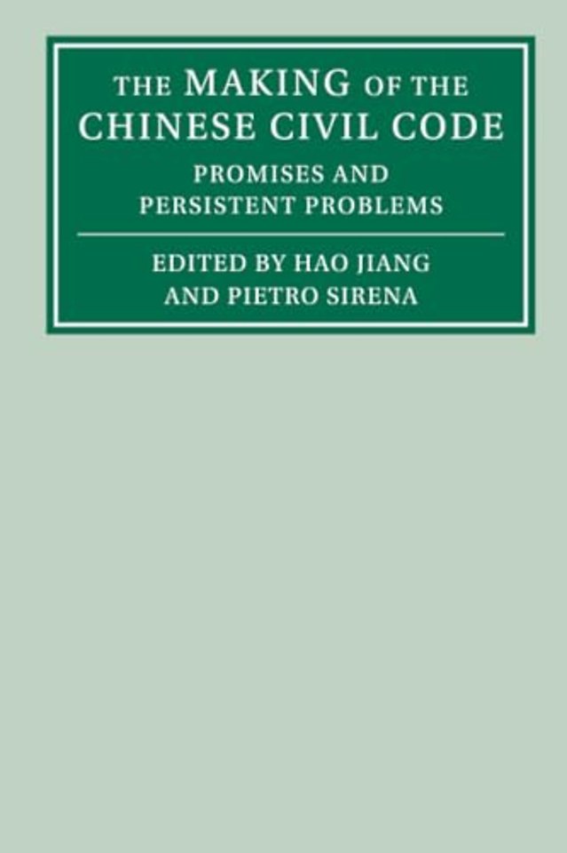 The Making of the Chinese Civil Code