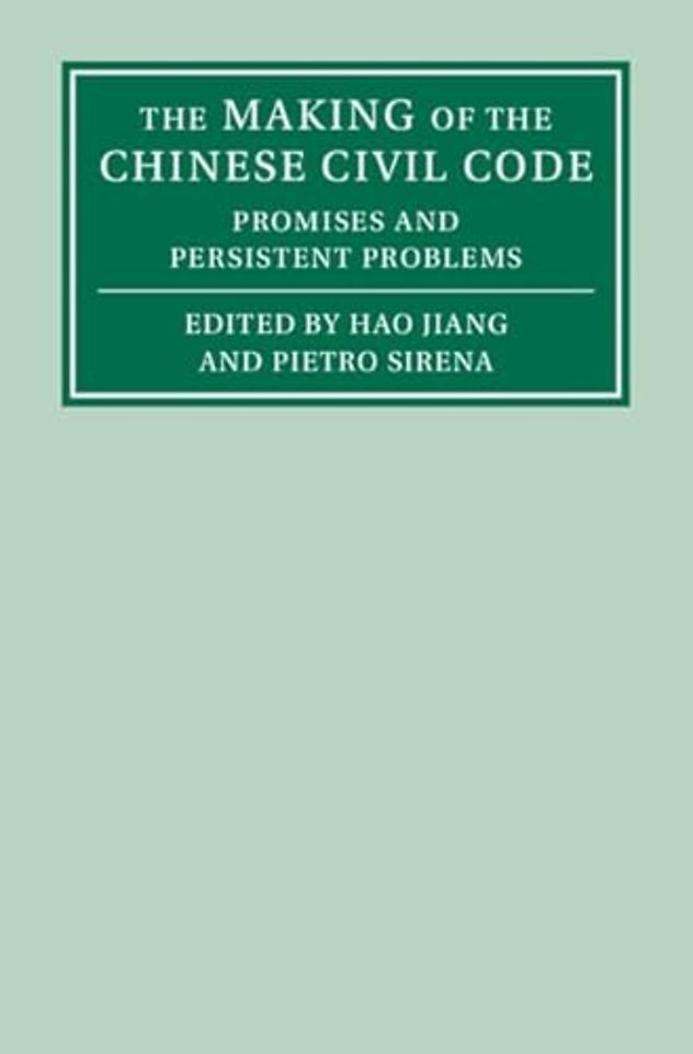 The Making of the Chinese Civil Code