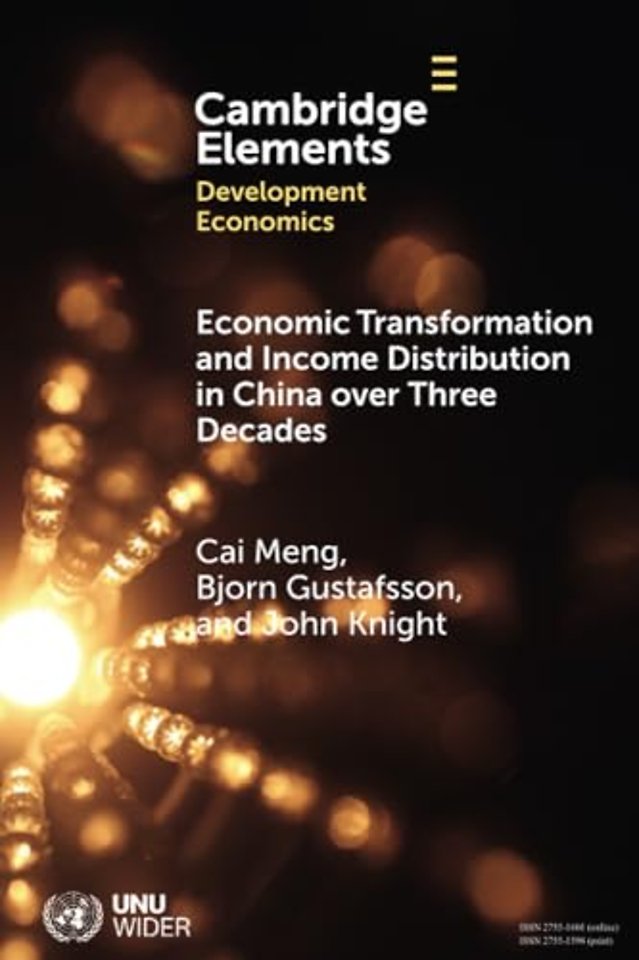 Economic Transformation and Income Distribution in China over Three Decades