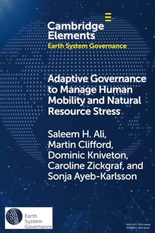 Adaptive Governance to Manage Human Mobility and Natural Resource Stress
