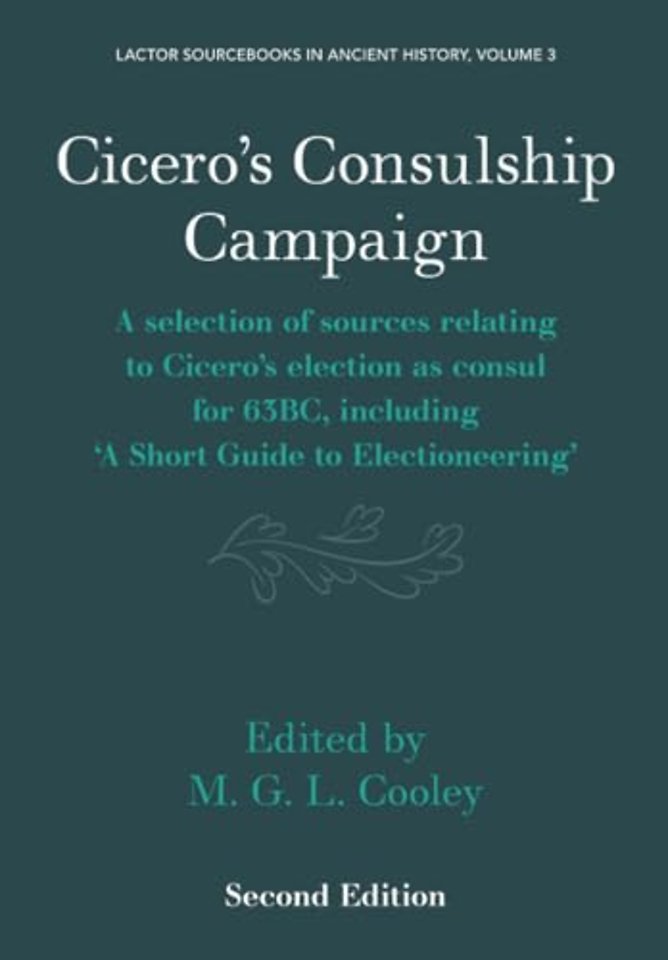 Cicero's Consulship Campaign