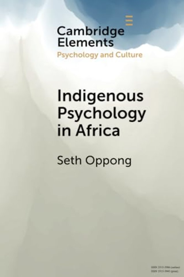 Indigenous Psychology in Africa
