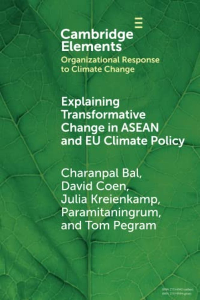 Explaining Transformative Change in ASEAN and EU Climate Policy