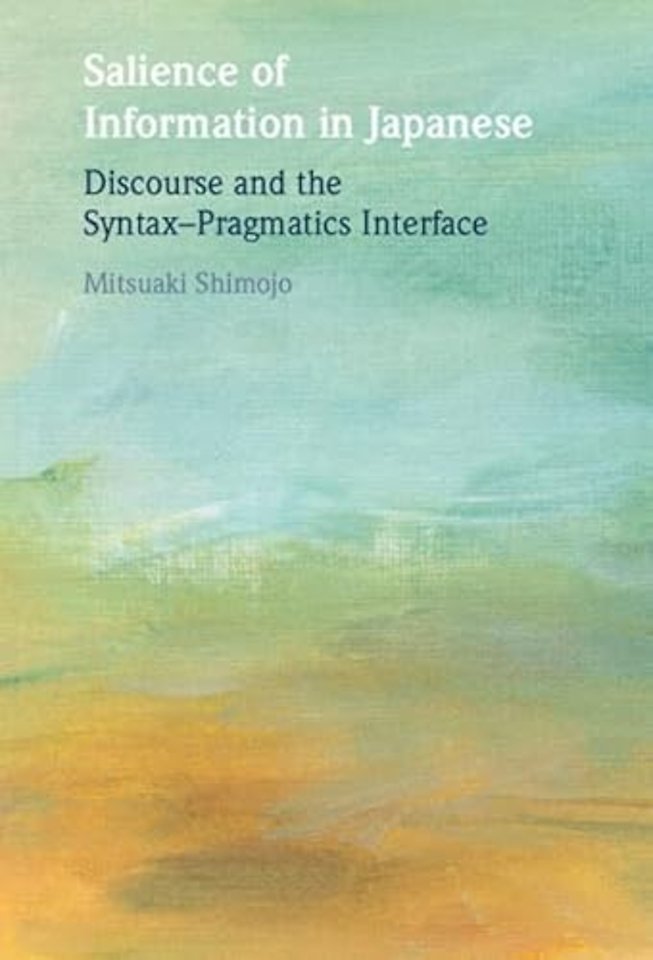 Salience of Information in Japanese