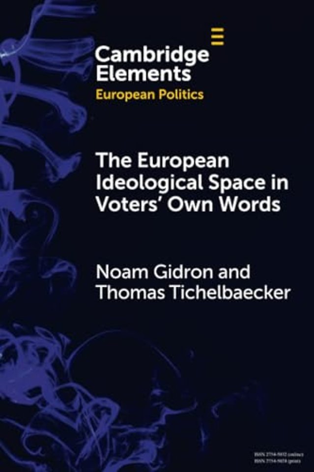 The European Ideological Space in Voters' Own Words