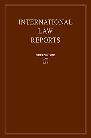 International Law Reports: Volume 204
