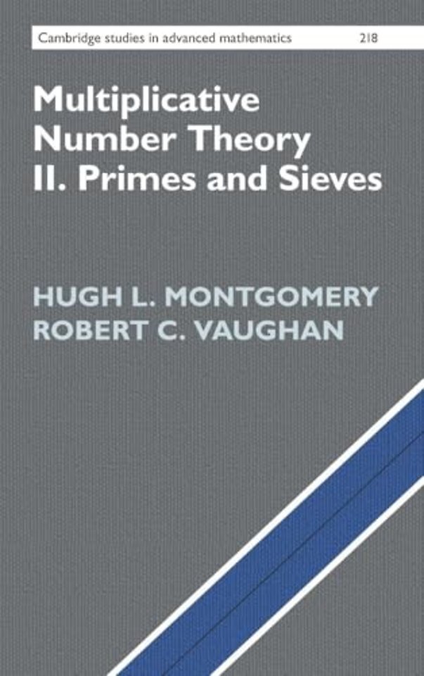 Multiplicative Number Theory II