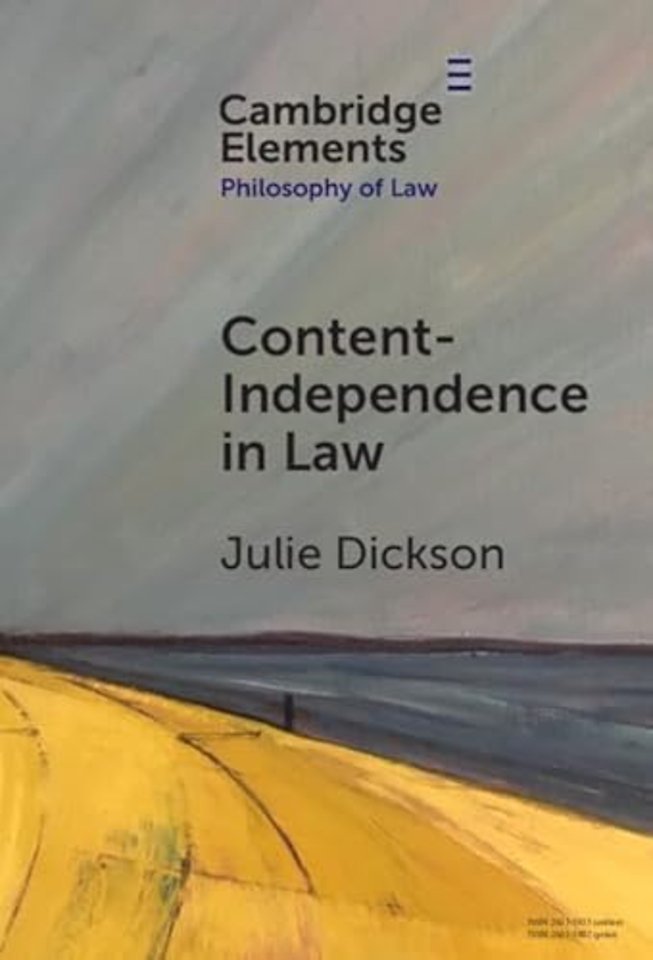 Content-Independence in Law