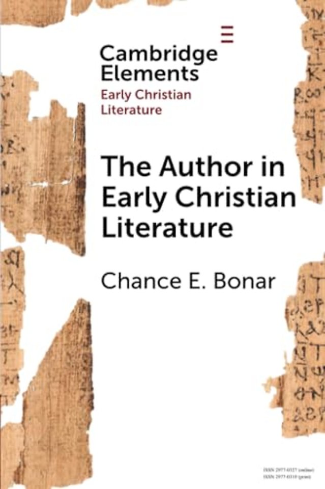The Author in Early Christian Literature