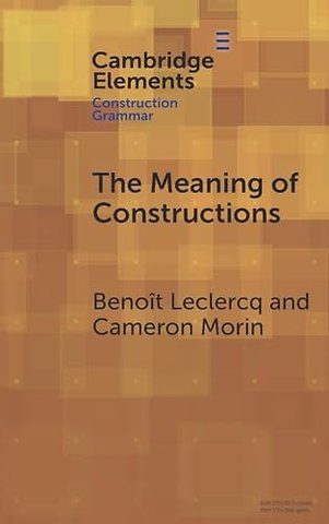 The Meaning of Constructions