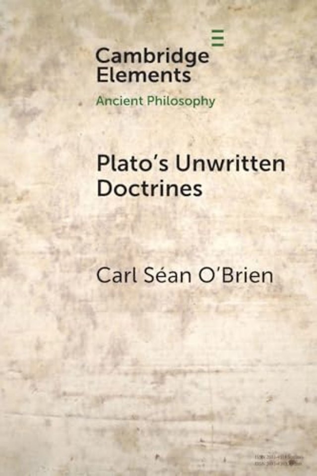 Plato's Unwritten Doctrines