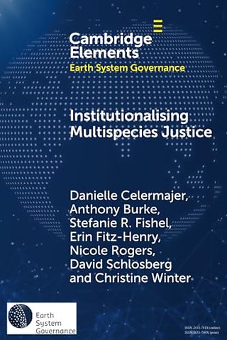 Institutionalising Multispecies Justice
