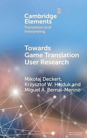 Towards Game Translation User Research