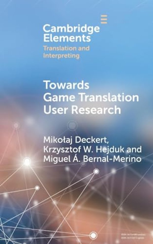 Towards Game Translation User Research