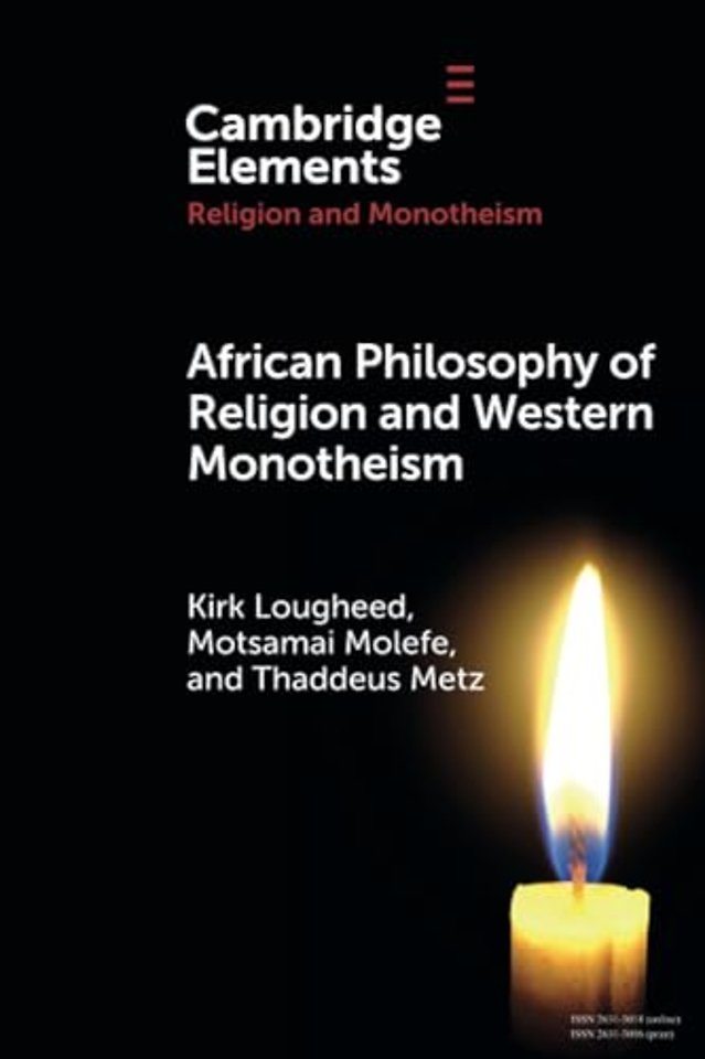 African Philosophy of Religion and Western Monotheism